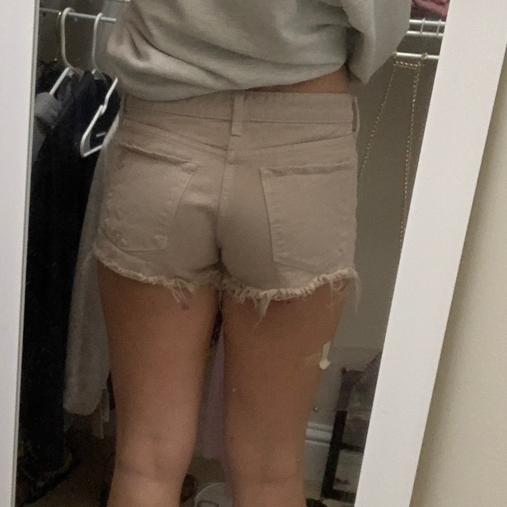 Lucky brand khaki cut off shorts